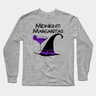 Purple Midnight Margaritas Cheeky Witch Long Sleeve T-Shirt